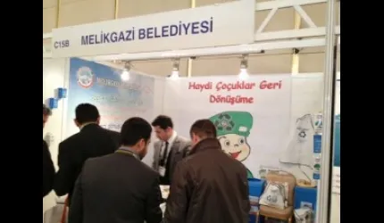 Melikgazi Belediyesi, atık teknolojileri sergisinde ilgi gördü