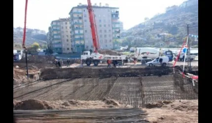 Melikgazi Belediyesi 120 dairelik sosyal konutun temeli attı